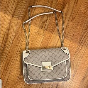 Nine West Large Beige Shoulder Bag